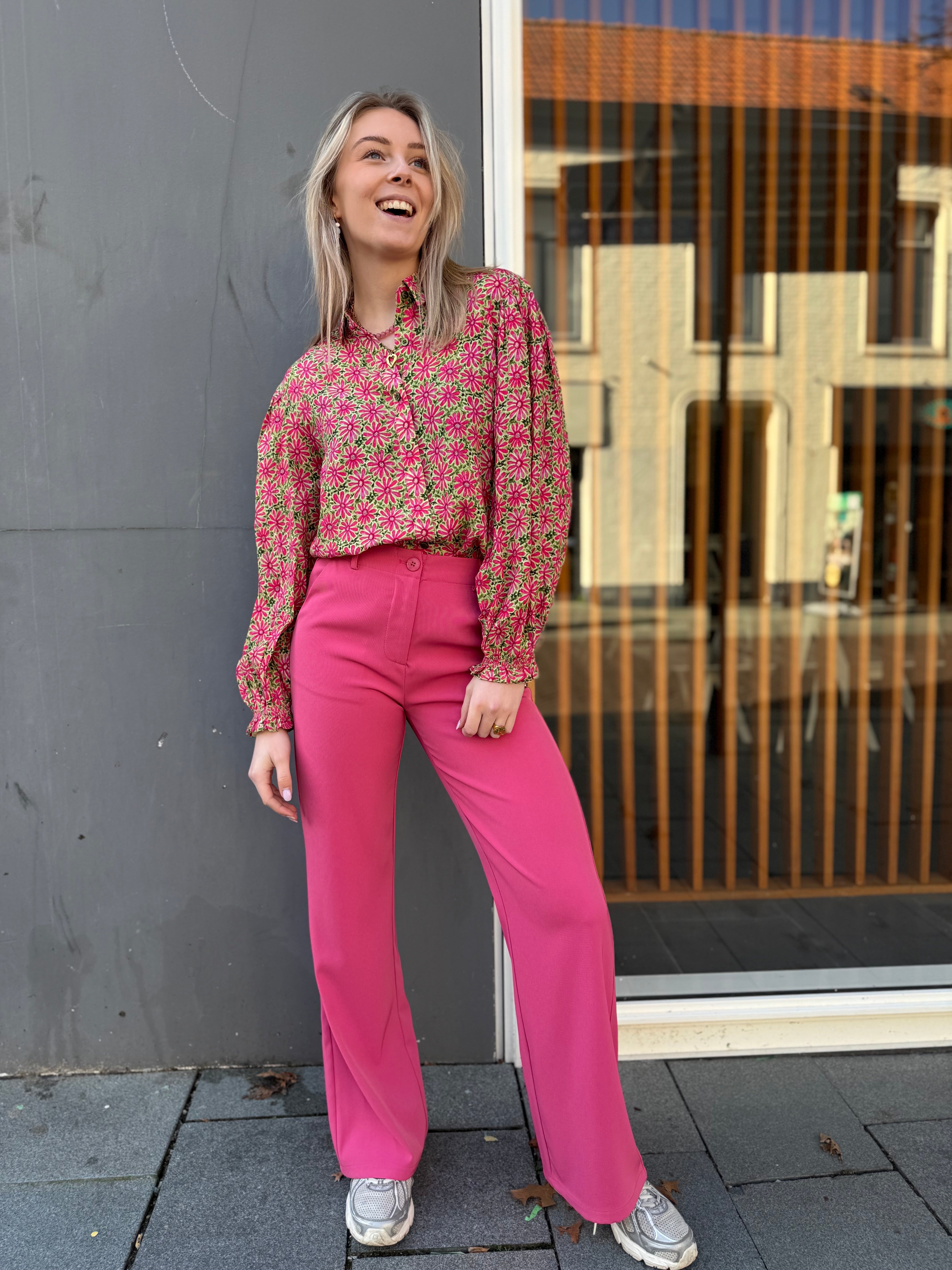 Pants Solange - Berry Pink