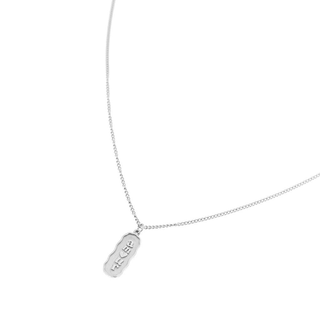 Amour necklace silver