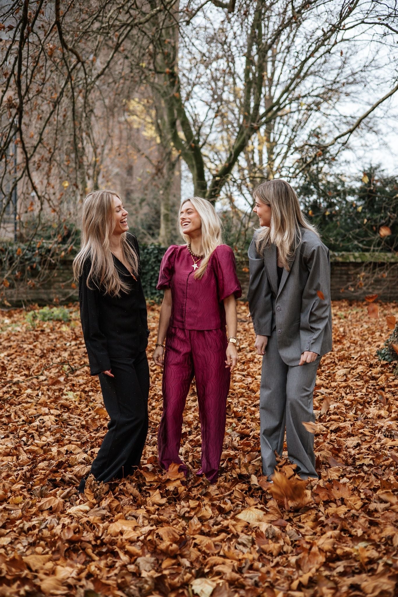 Yaslimo Pants - Berry