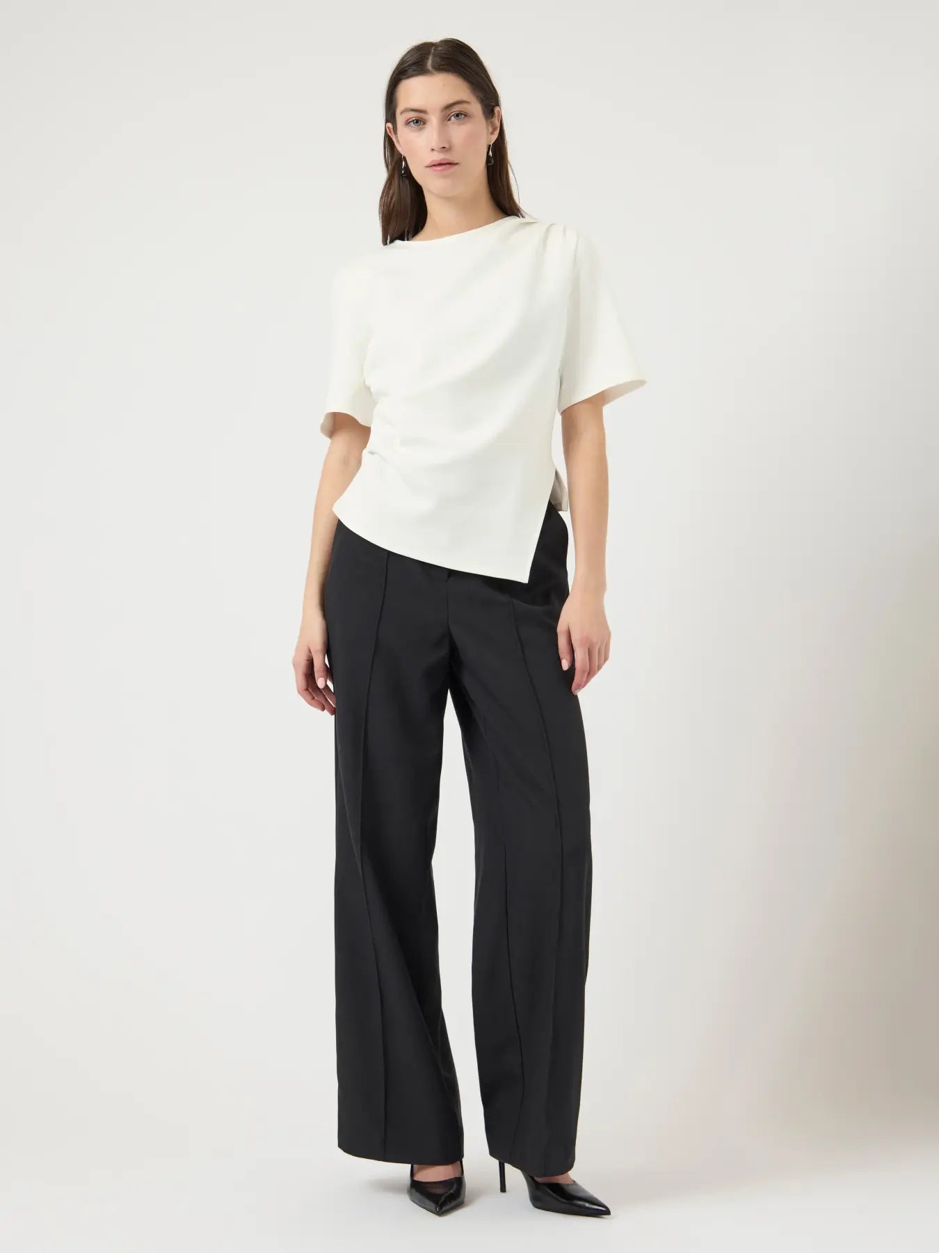 Yaspina 2/4 tee s. - Star white