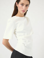 Yaspina 2/4 tee s. - Star white