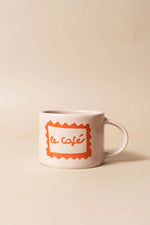 Sisi cup Le cafe - creme oranje
