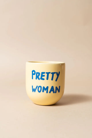 Sisi cup Pretty woman - geel/blauw