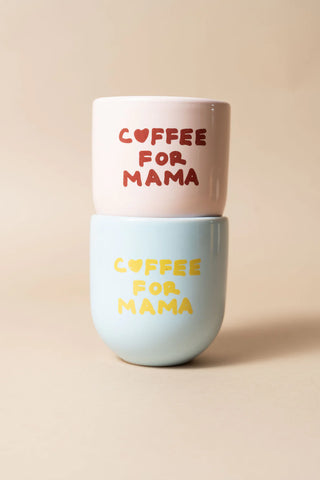 Sisi cup Coffee for Mama - roze/rood