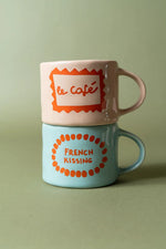 Sisi cup Le cafe - creme oranje