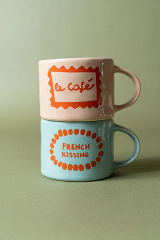 Sisi cup French Kissing - blauw oranje