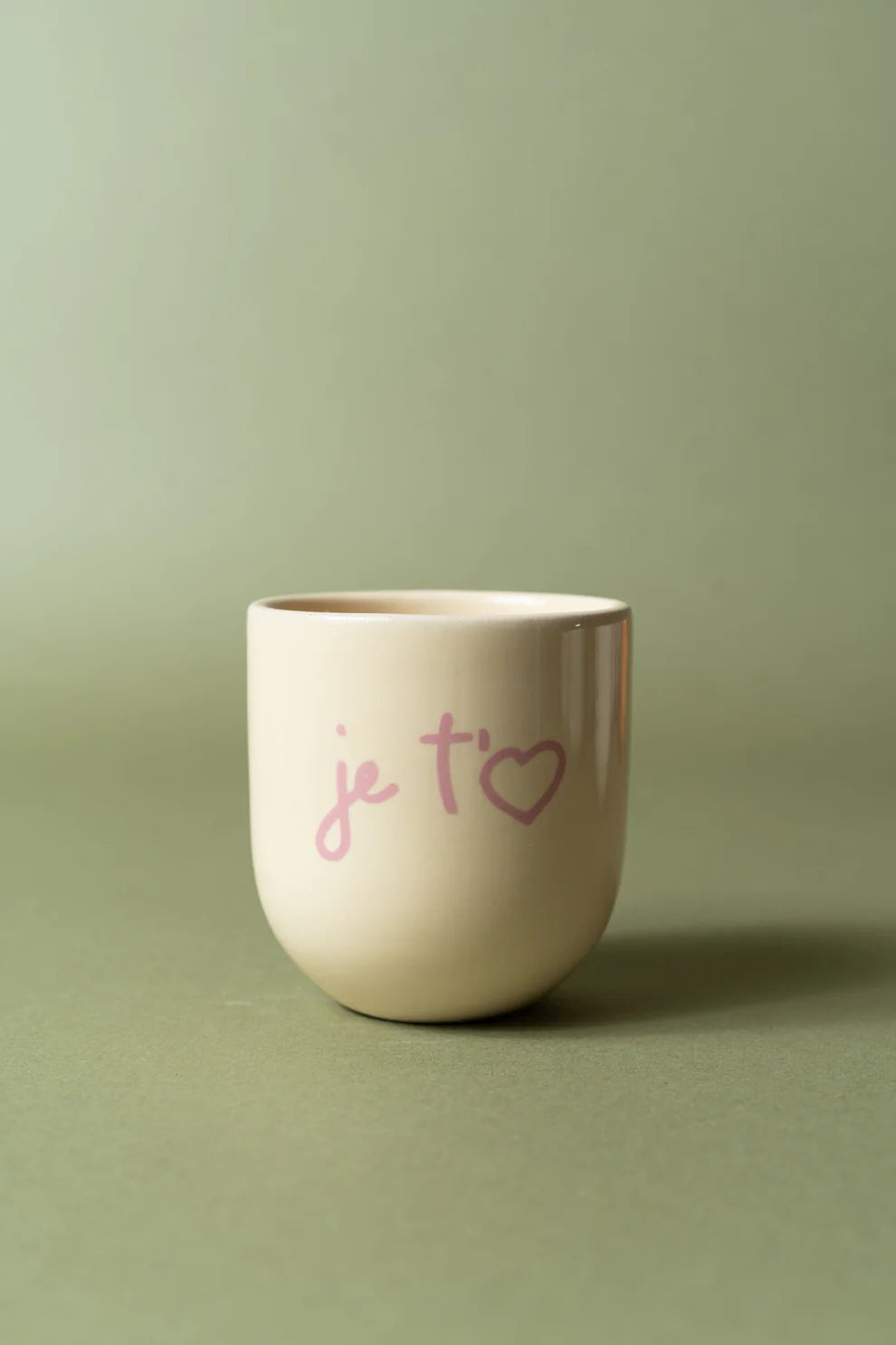 Sisi cup je t'aime - butter/pink