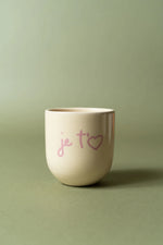Sisi cup je t'aime - butter/pink