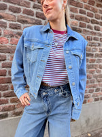 Yasfaro ls denim jacket s. - light blue denim