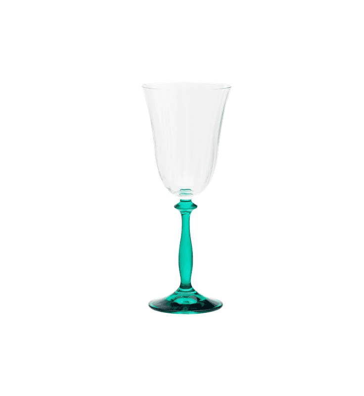 wine glass - jade