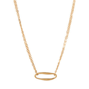 Athena necklace gold
