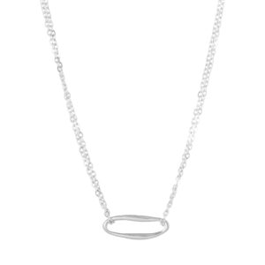 Athena necklace silver