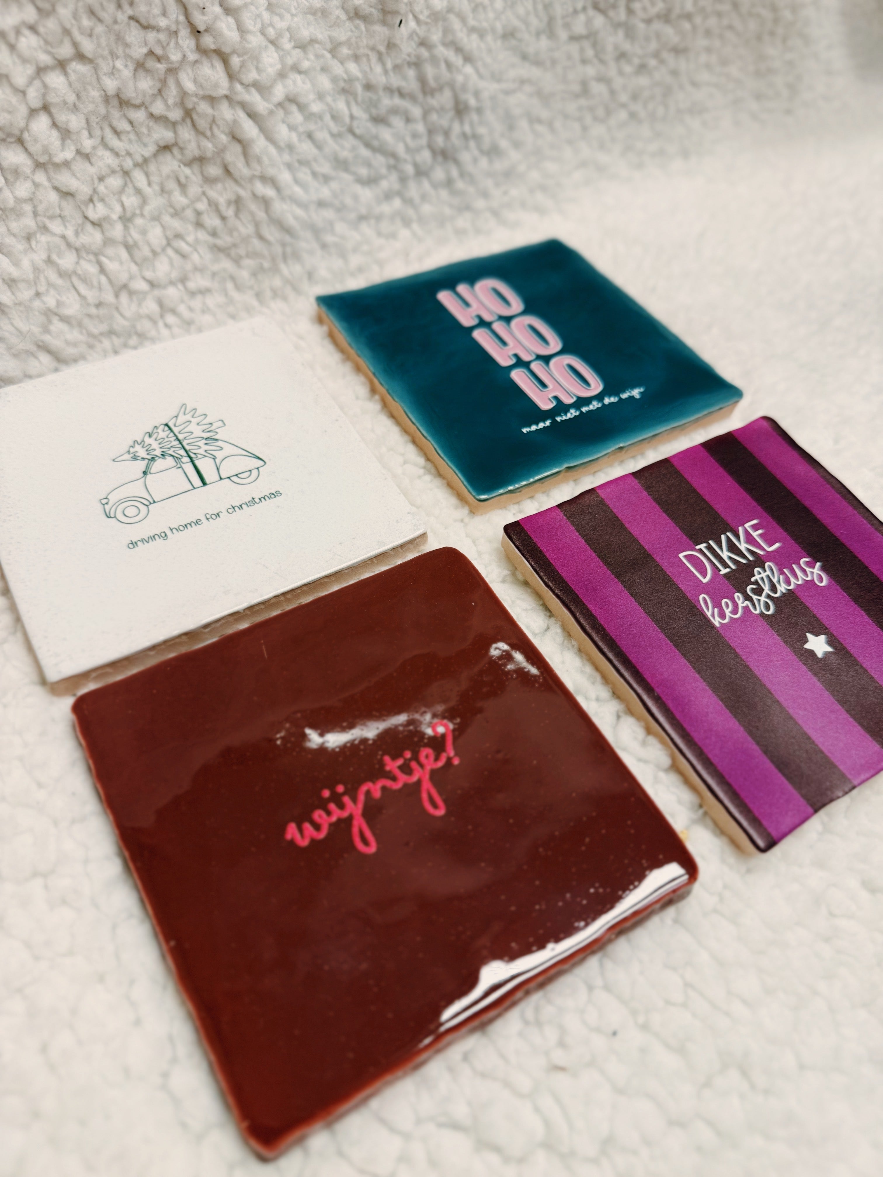 Tegel - Wijntje - Rood