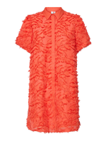 Yasgia ss shirt dress - cherry tomato