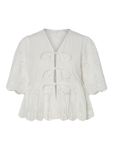 Yascornelia 2/4 tie top s. - star white
