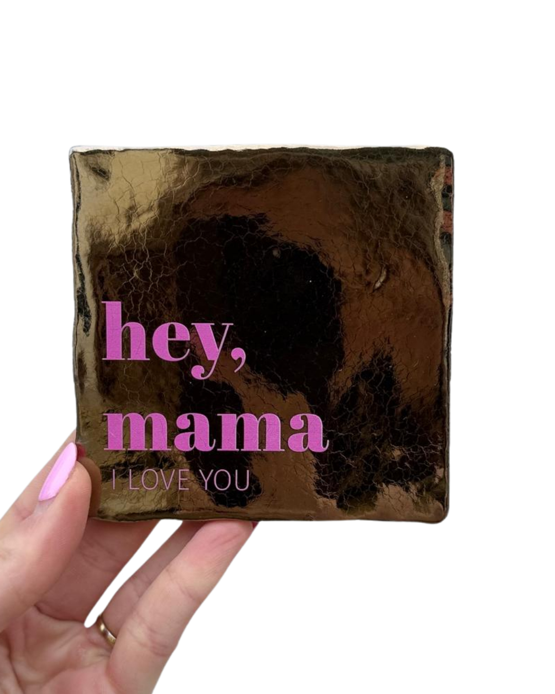 Tegel - Hey mama - goud