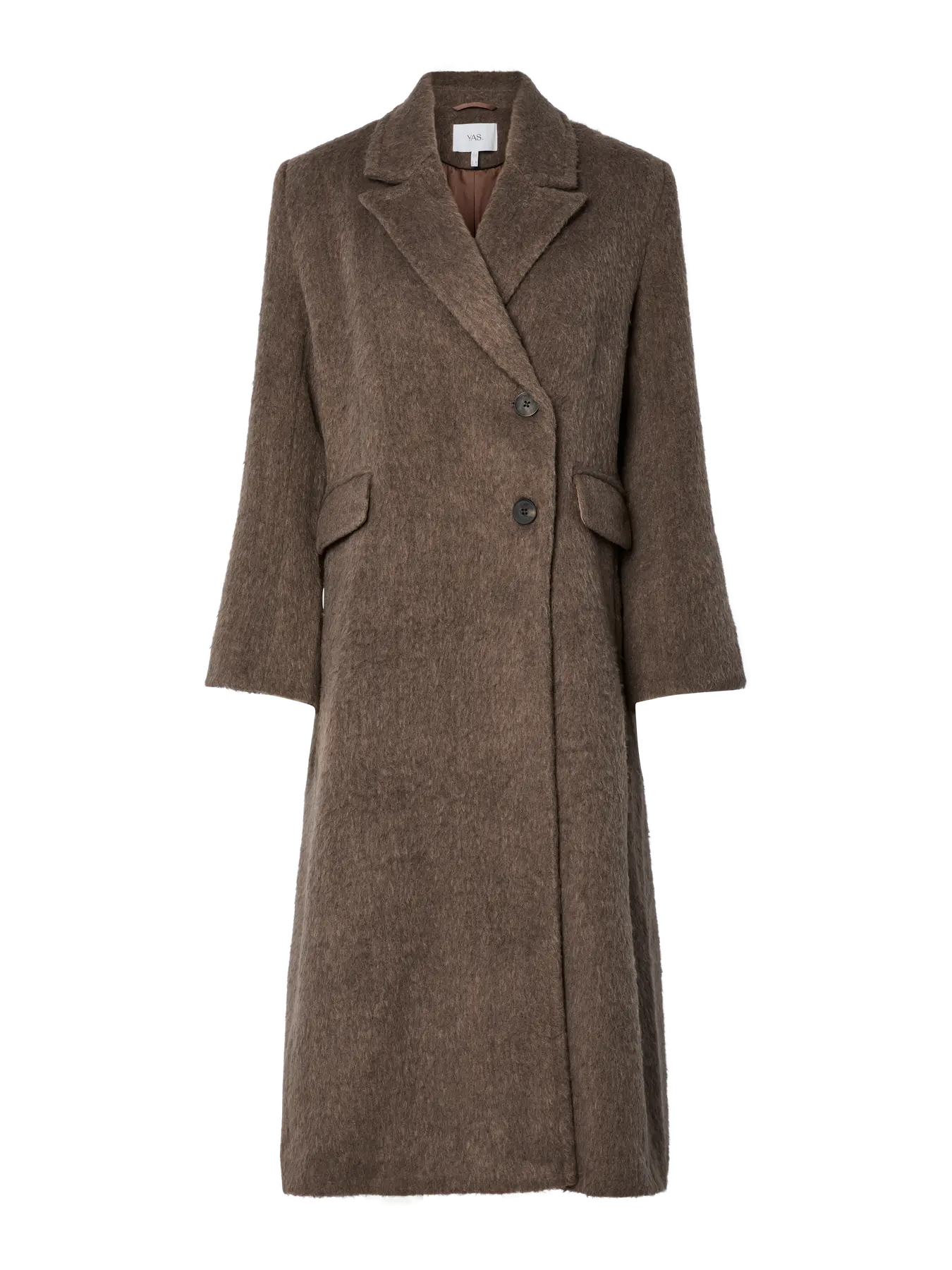 Yasfuri ls long coat - sepia tint