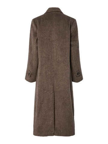 Yasfuri ls long coat - sepia tint