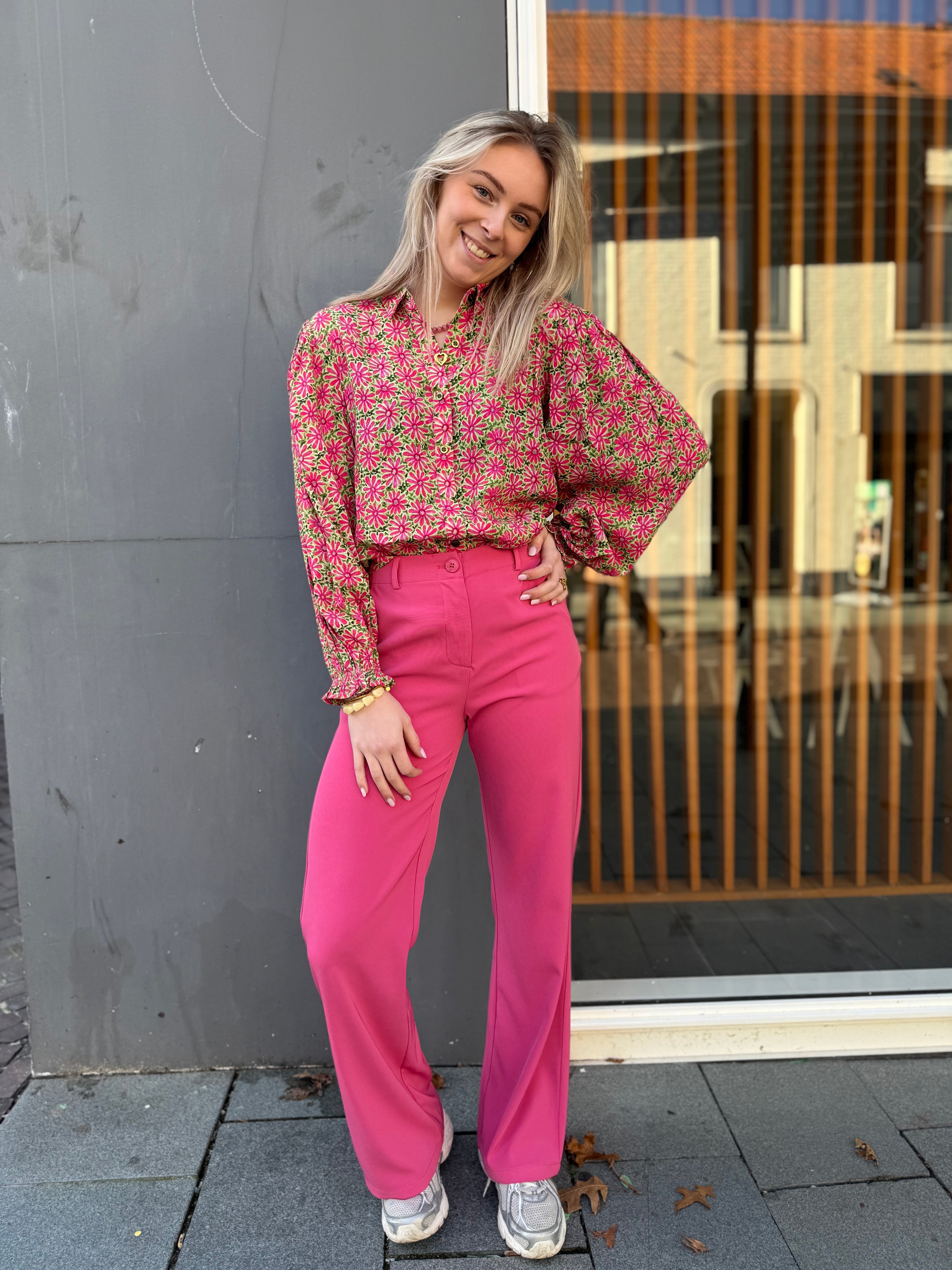 Pants Solange - Berry Pink