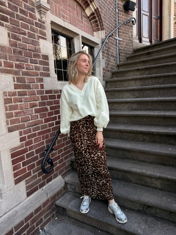 Skirt Safia - Leopard