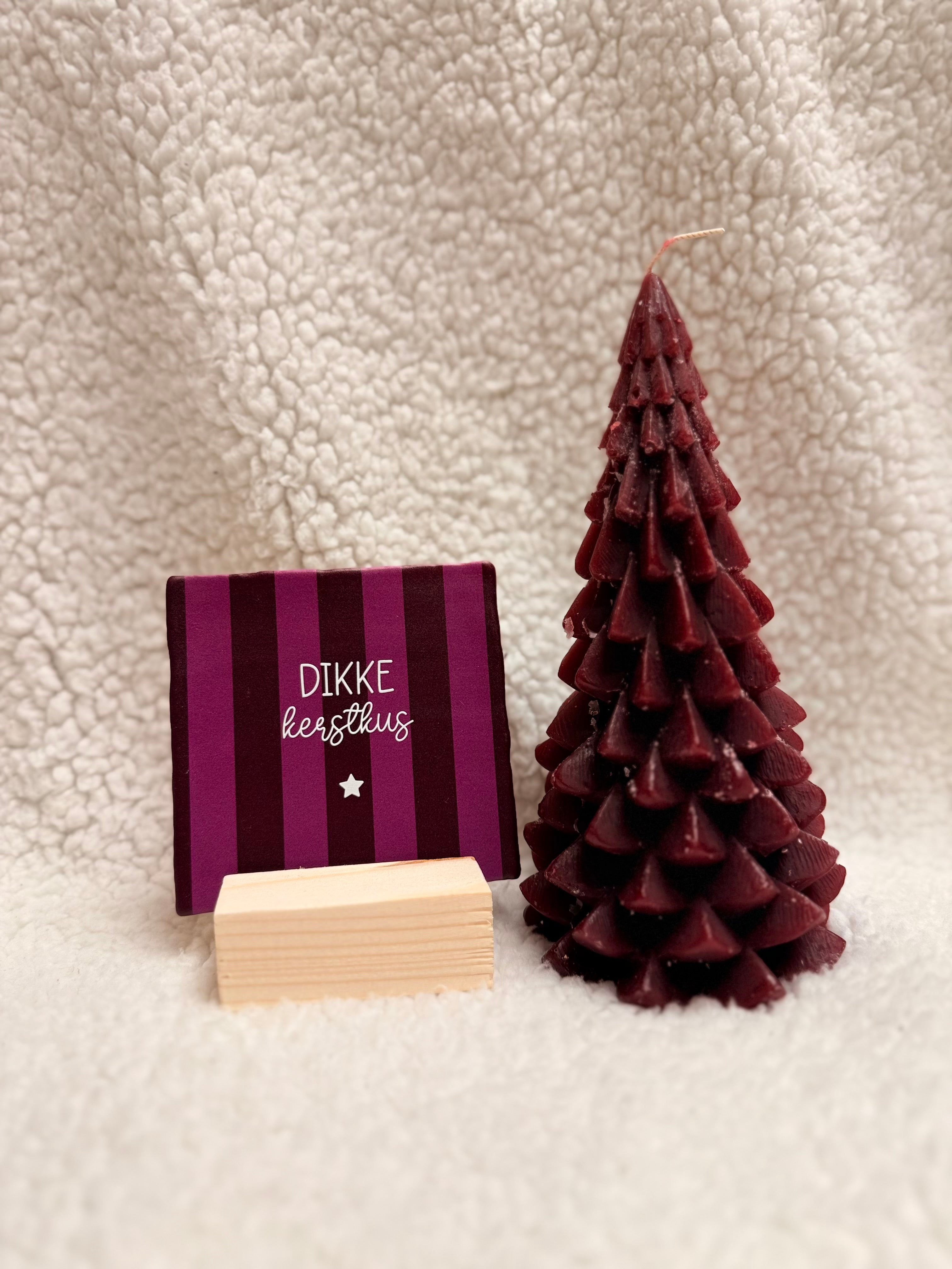 Tegel - Dikke kerstkus