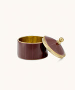 Bailey circus box small - burgundy