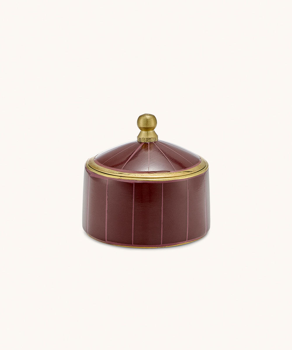 Bailey circus box small - burgundy