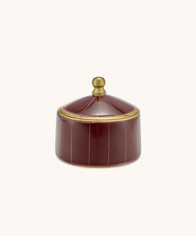 Bailey circus box small - burgundy