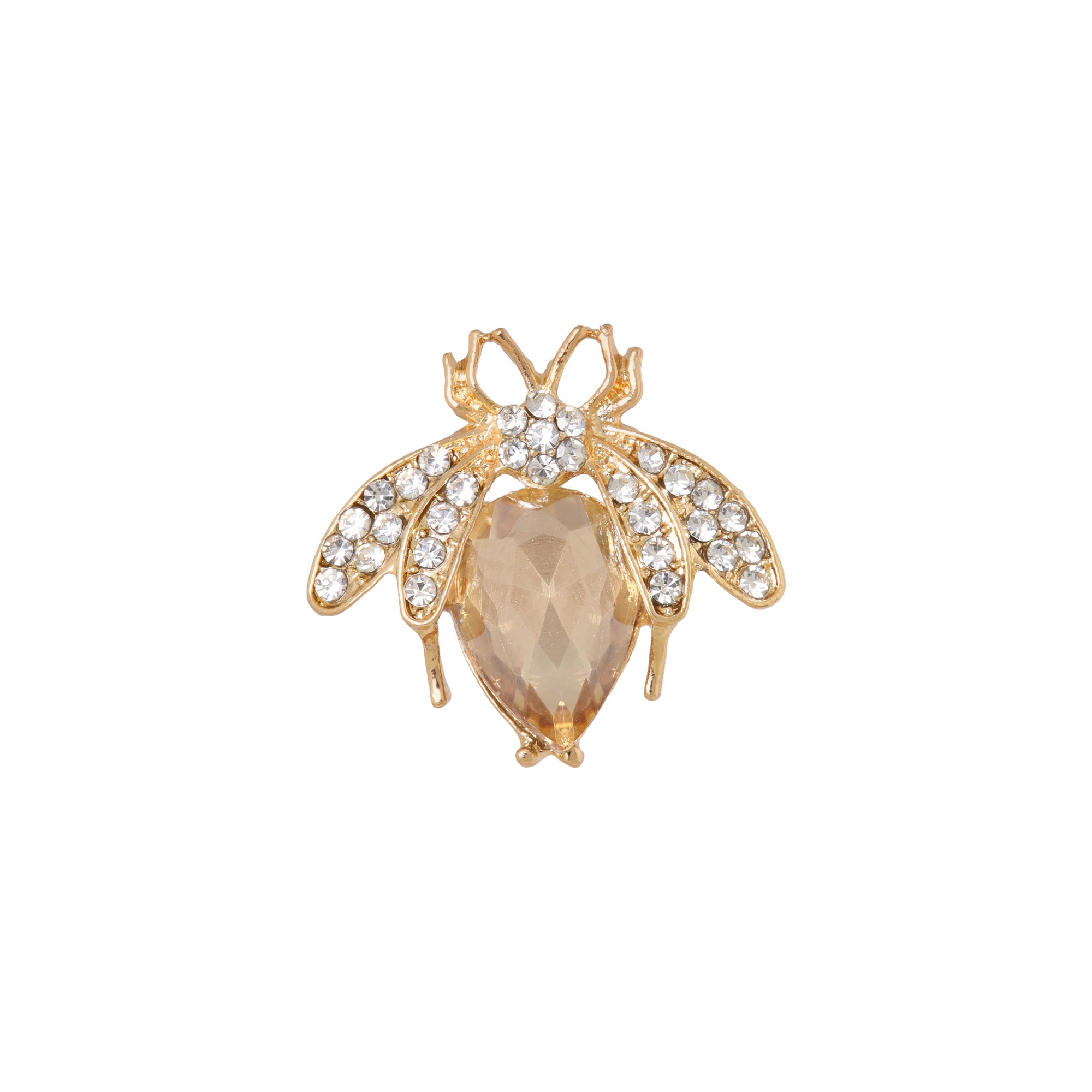 Beetle broche gold