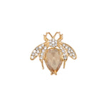 Beetle broche gold