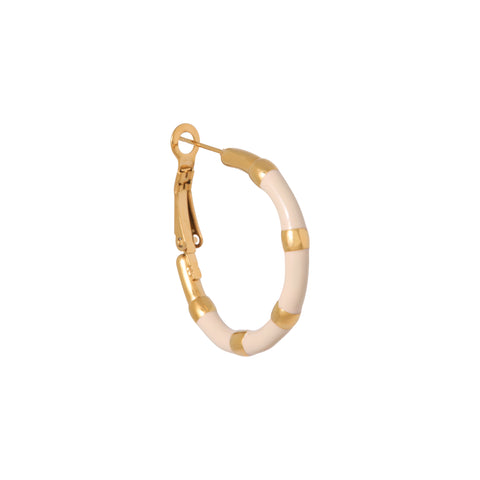 Beige hoola hoop gold