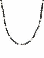 Big black necklace 54cm