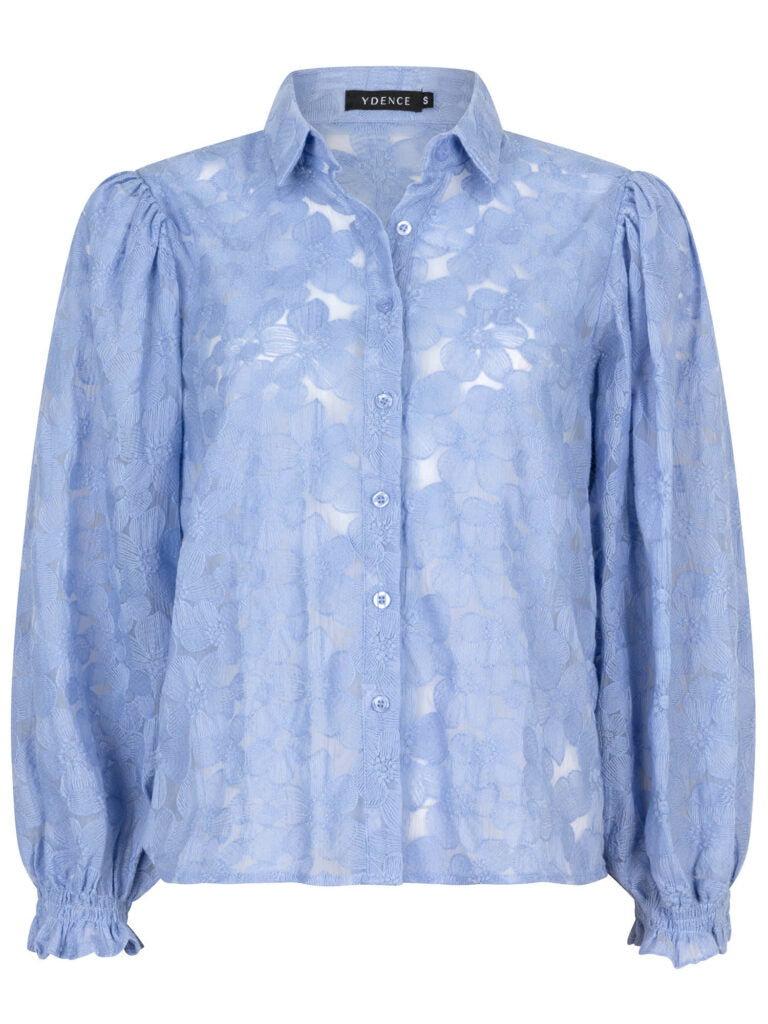 Blouse Birdie - light blue