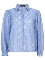 Blouse Birdie - light blue