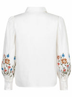 Blouse Blossom - white/pink/lilac