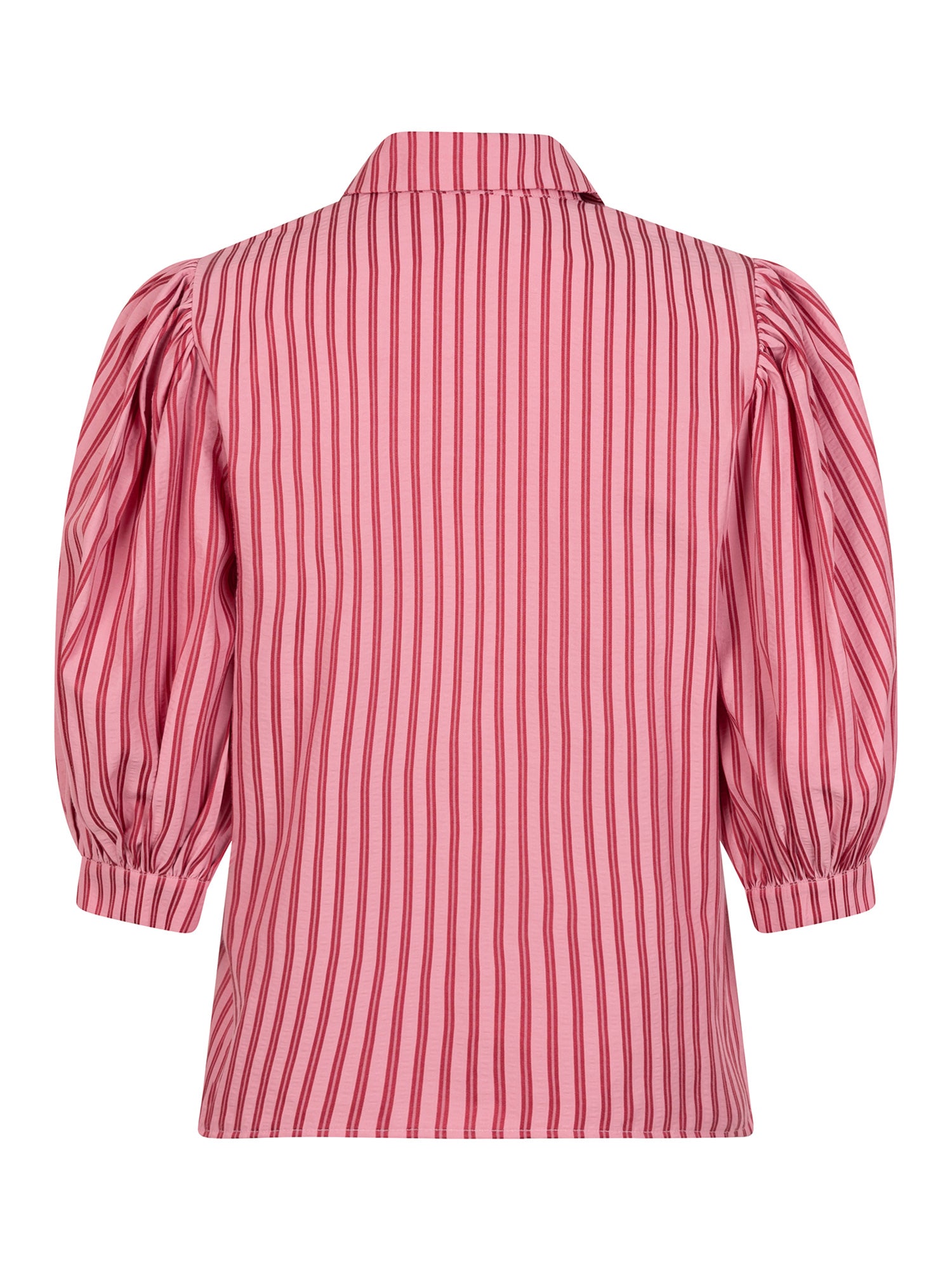 Blouse Annie - Pink/Dark red