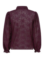 Blouse Victoria - Burgundy