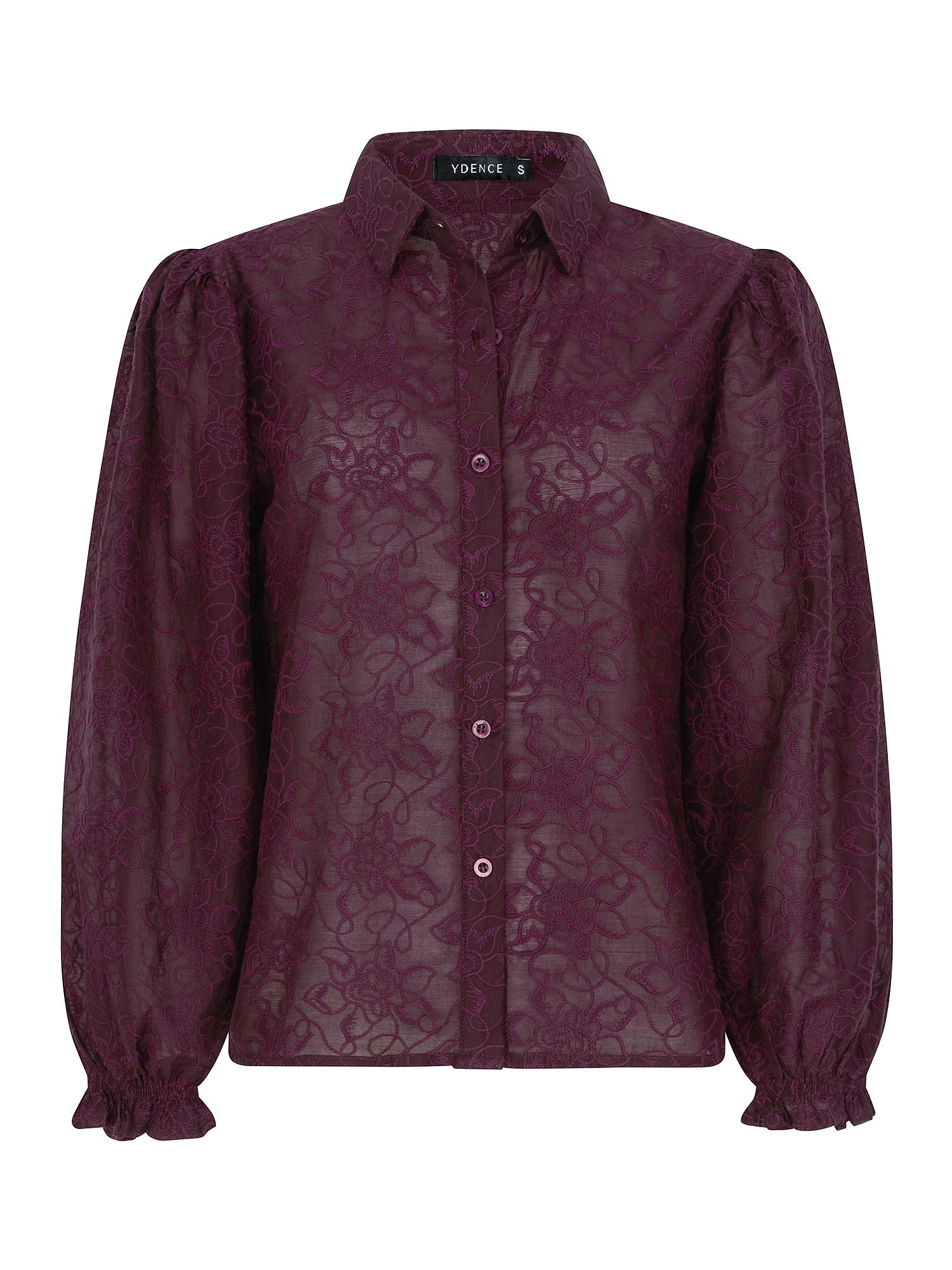 Blouse Victoria - Burgundy