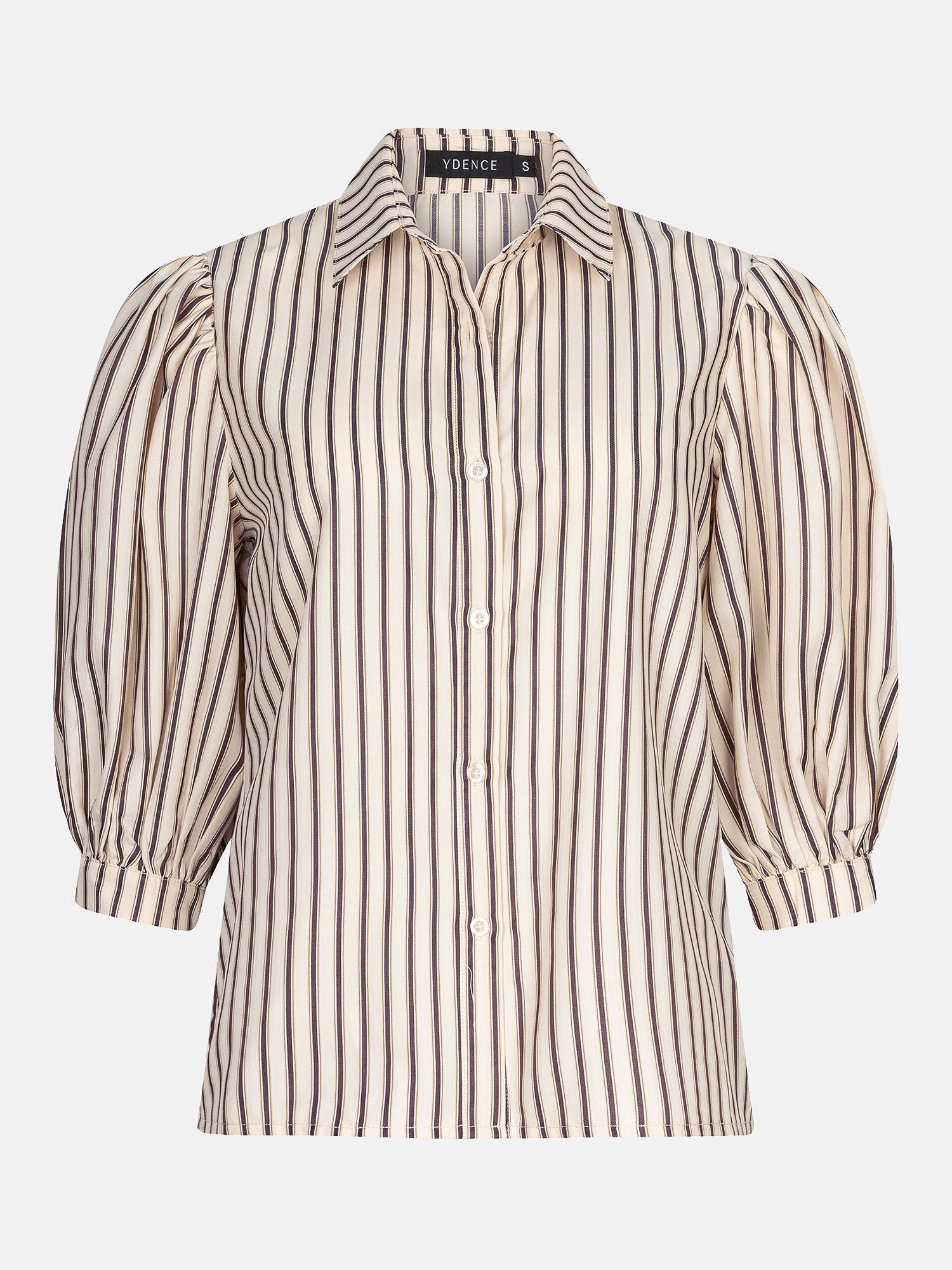 Blouse Bobbie - Brown stripe