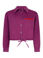 Blouse Kess - Fuchsia purple/red