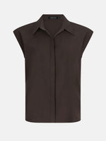 Blouse Sabrina - Dark brown