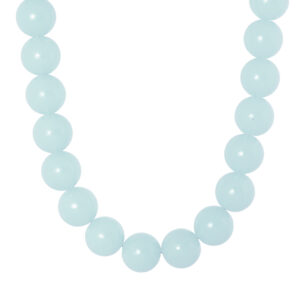 Blue horizon necklace silver
