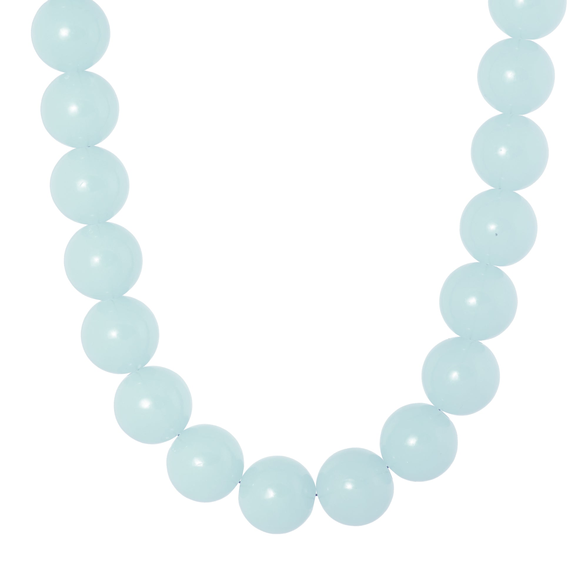 Blue horizon necklace gold