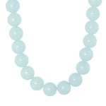 Blue horizon necklace gold