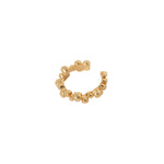 Bubble ear cuff gold