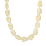Butter yellow necklace gold