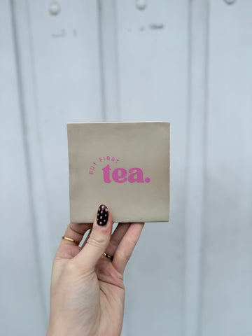 Tegel - But first tea - cream