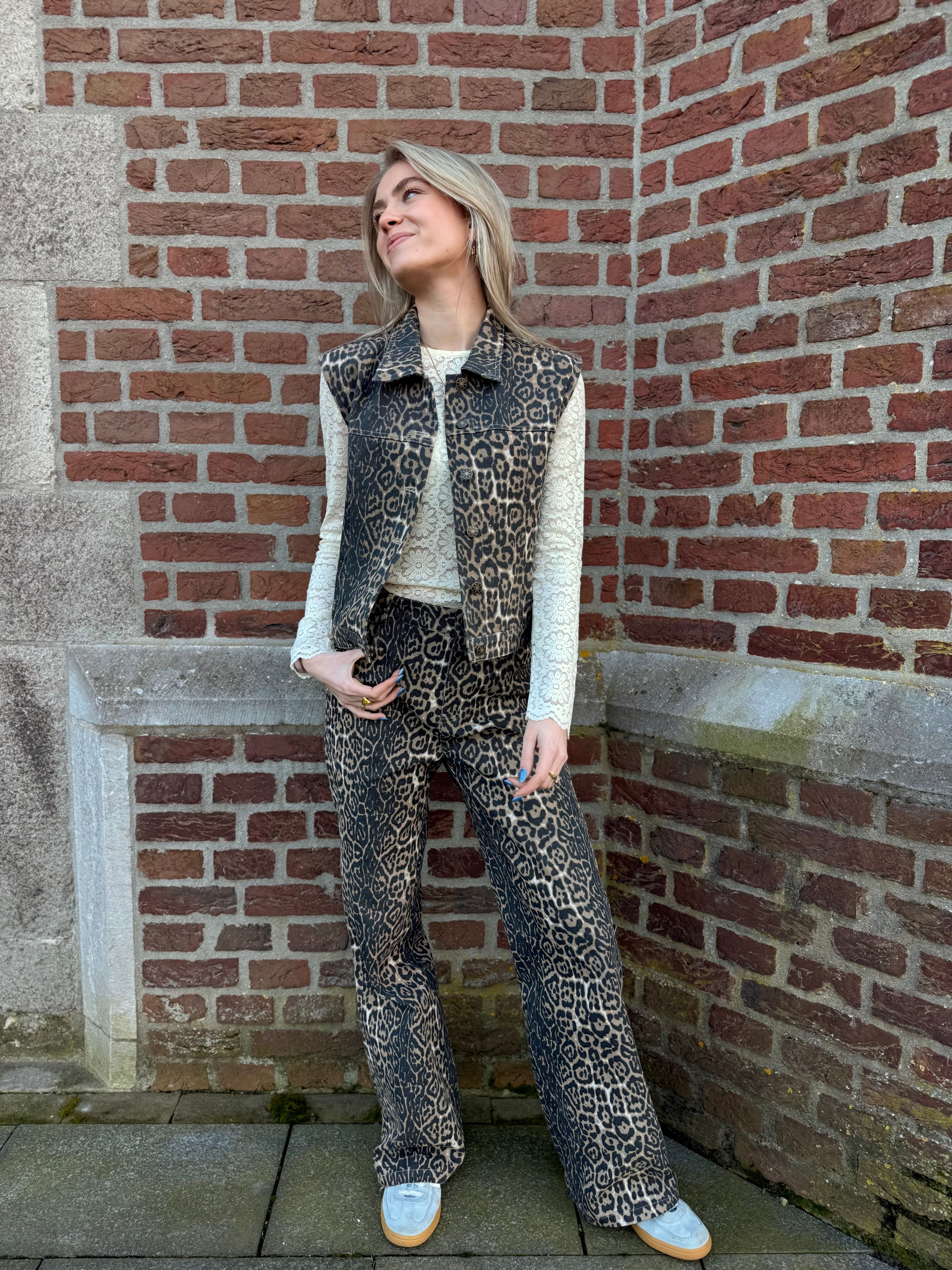 Gilet Tara - Leopard