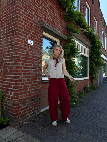 MSCHGraciela Franciska HW Pants - Rhubard