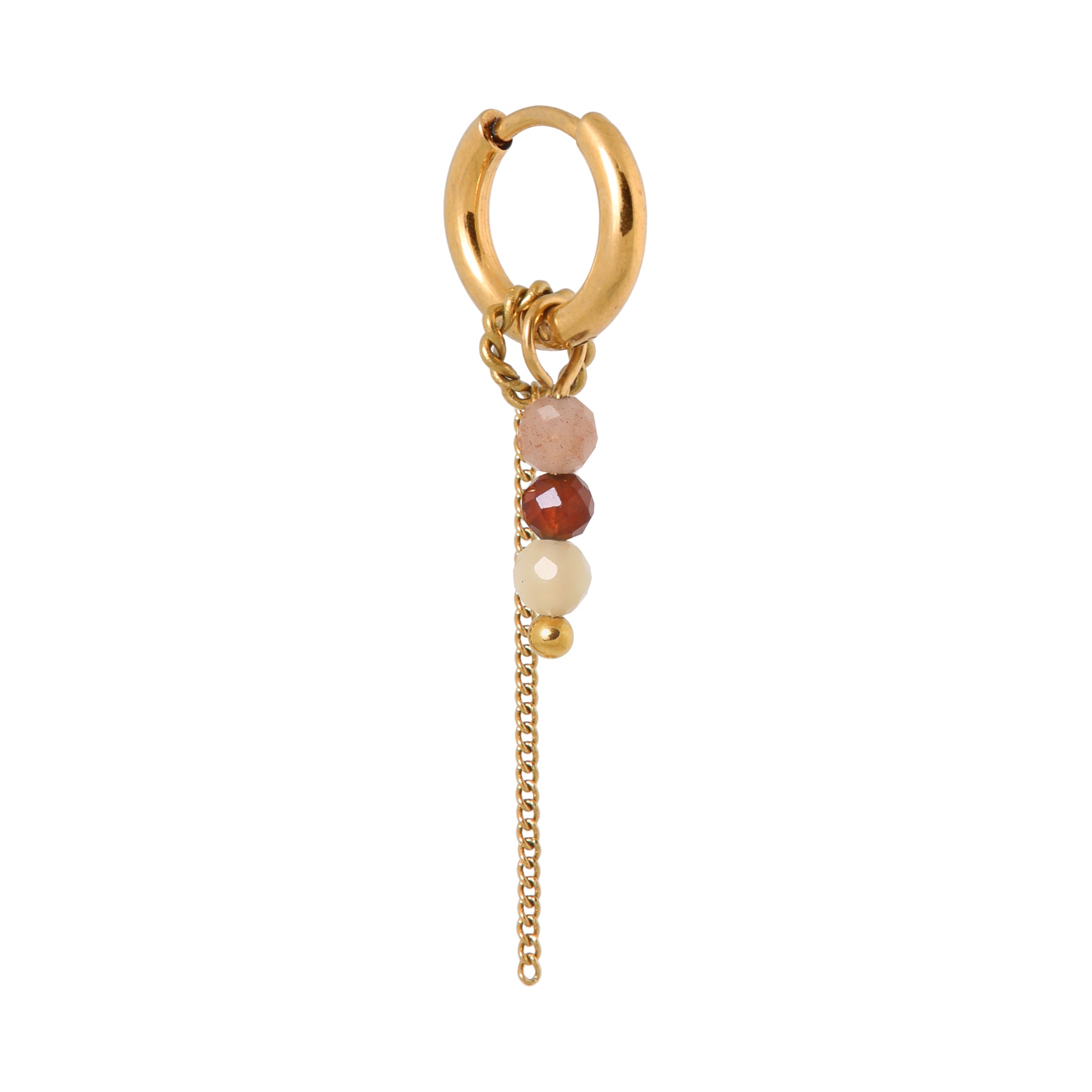 Chain morello hoop gold